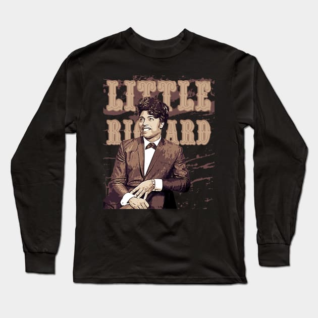 Little Richard Long Sleeve T-Shirt by Degiab